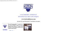 Desktop Screenshot of kottonklenser.com